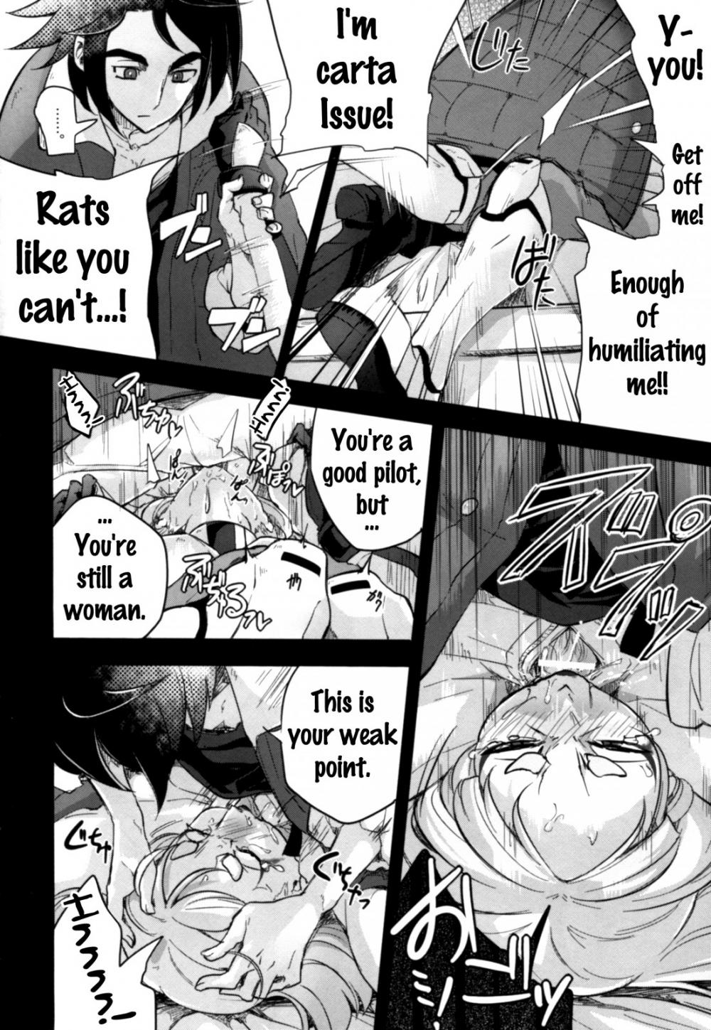 Hentai Manga Comic-Carta-chan wa Uchuu Nezumi nanka ni Zettai ni Makenai!!-Read-11